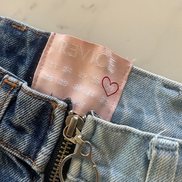 Revice Denim Yin Yang Jean Shorts - Picture 4 of 4